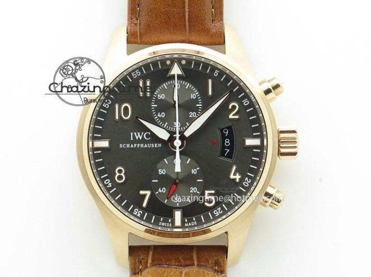 MIROTIME 0226 MARK XVIII IW327002 SS FKF 1:1 Best Edition White Dial On Black Leather Strap Affordable 7121